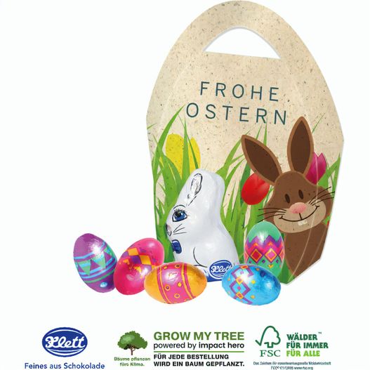 Premium Osterei mit Schokolade von Klett (Bild 1)