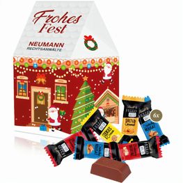 Produktabbildung 3D Präsent "Haus" mit Lindt HELLO 3D Präsent "Haus" mit Lindt HELLO