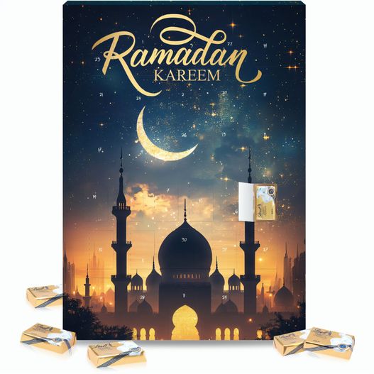 Ramadan Kalender mit Lindt Schokolade (Bild 1)