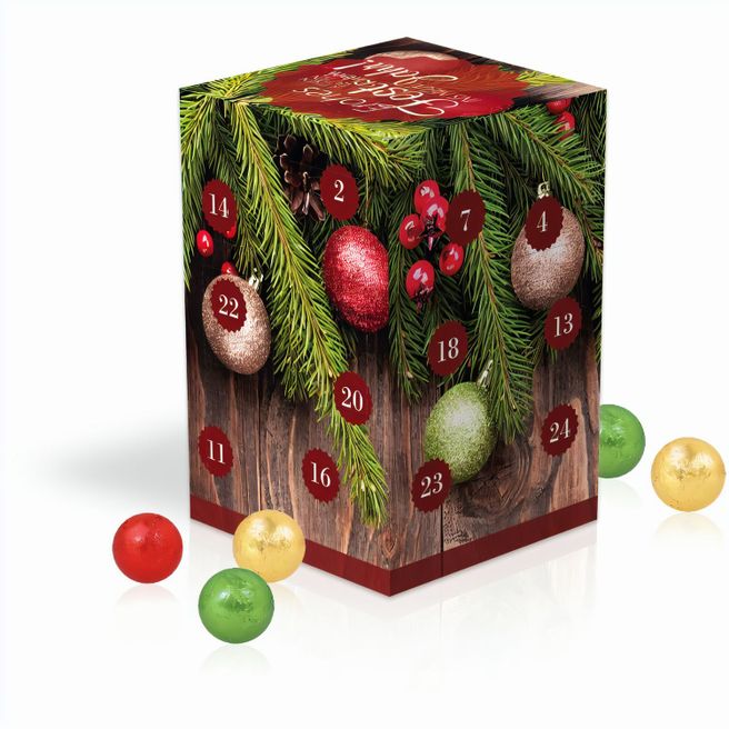 Produktabbildung Adventskalender Cube "XL" mit Fairtrade® Schokolade Adventskalender Cube "XL" mit Fairtrade® Schokolade