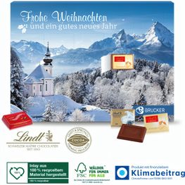 Wand-Adventskalender „Lindt Exklusiv“