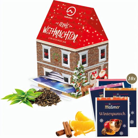 Tee-Haus „Mini“ mit Meßmer Tee (Bild 1)