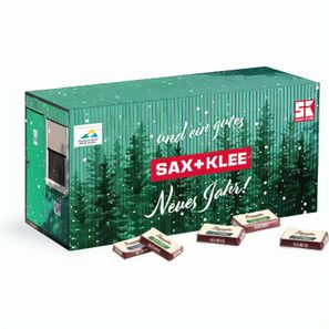 3D Adventskalender "Container" mit Sarotti Fairtrade®