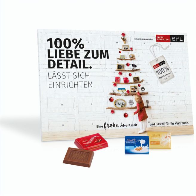 Tisch-Adventskalender "Lindt Exklusiv"
