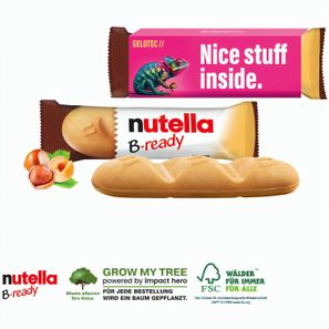 B-Ready Nutella mit Werbebanderole
