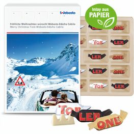Adventskalender mit TOBLERONE Mix