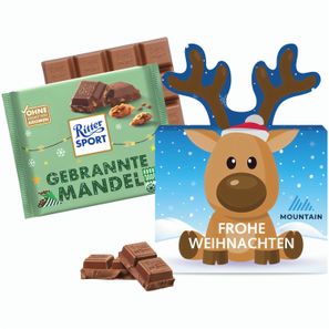 Schokotafel Ritter SPORT „Rentier“