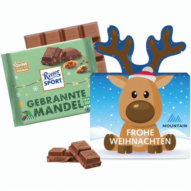 Produktabbildung Schokotafel Ritter SPORT „Rentier“ Schokotafel Ritter SPORT „Rentier“