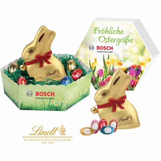Großes Osternest mit Schokolade von Lindt (Bild 1)