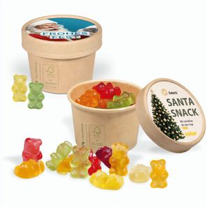 Werbe Fruchtgummi Paperbox mit Einleger