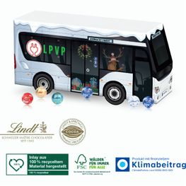 3D Adventskalender Lindt „Bus“
