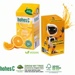 Produktabbildung Werbegetränk „Hohes C” Werbegetränk „Hohes C”