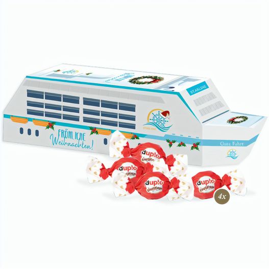 3D Präsent "Schiff" mit duplo Knusperlen (Bild 1)