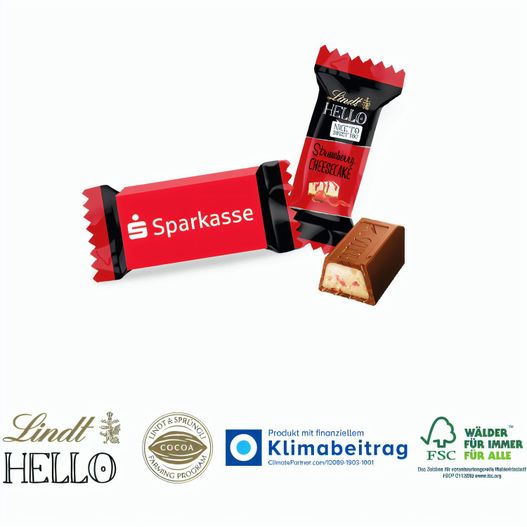 Lindt Hello Im Werbeschuber (Bild 1)