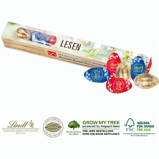 Eier Parade mit Lindt Schokolade (Bild 1)