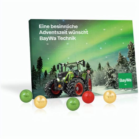 Tisch-Adventskalender mit Fairtrade® Schokolade (Bild 1)