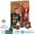 Adventskalender Lindt „HELLO“ Mini Stick Mix mit Santa, Inlay aus 100% recyceltem Material (Bild 1)