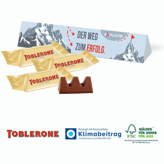 Produktabbildung Toblerone Mini, 3er Toblerone Mini, 3er (Bild 1)