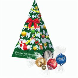 Produktabbildung Präsent "Weihnachtsbaum" mit Lindor Pralinés Präsent "Weihnachtsbaum" mit Lindor Pralinés