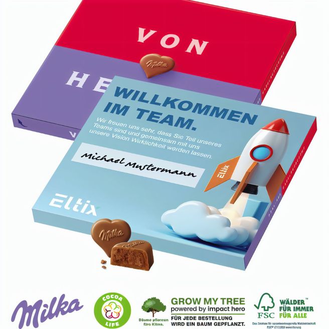 Produktabbildung Milka „von Herzen” Milka „von Herzen”