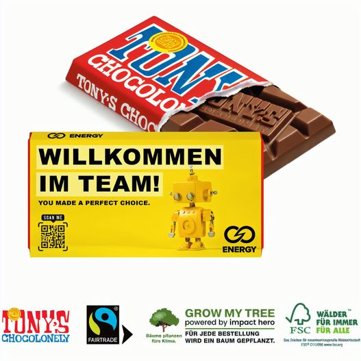 Produktabbildung Tony´s Schokoladentafel Tony´s Schokoladentafel (Bild 1)