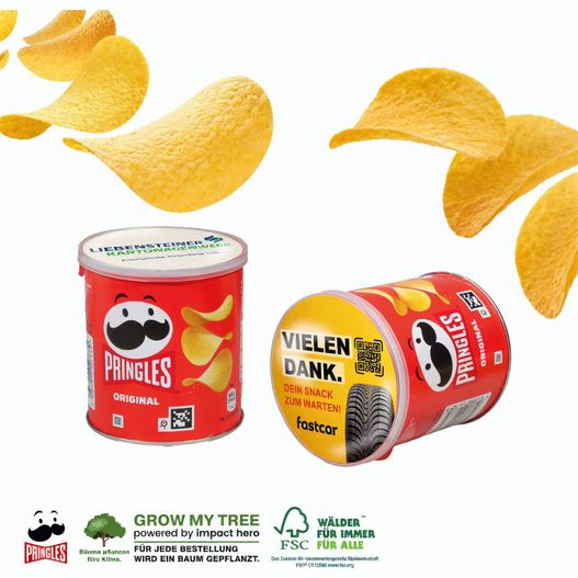 Produktabbildung Pringles Mini Original mit Werbeeinleger Pringles Mini Original mit Werbeeinleger (Bild 1)