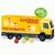3D Adventskalender "LKW" mit Fairtrade® Schokolade mit Papier-Inlay (Bild 1)