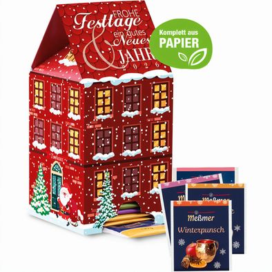 Produktabbildung Adventskalender Meßmer „Tee-Haus“ Adventskalender Meßmer „Tee-Haus“