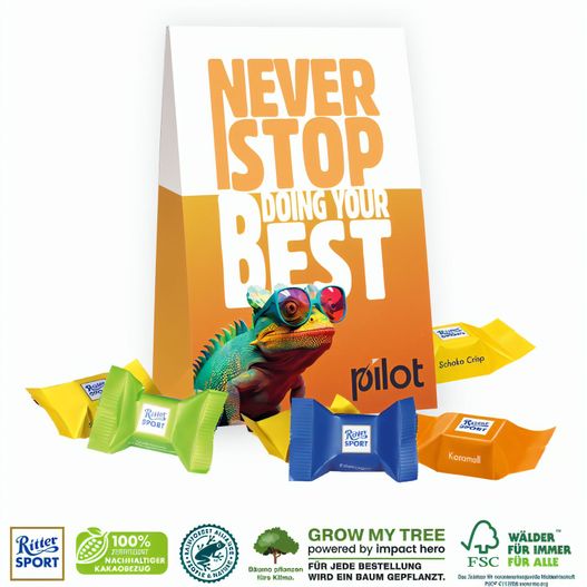 Werbetasche mit süßer Füllung (Bild 1)