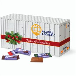Produktabbildung 3D Adventskalender "Container" mit Milka Schokolade 3D Adventskalender "Container" mit Milka Schokolade