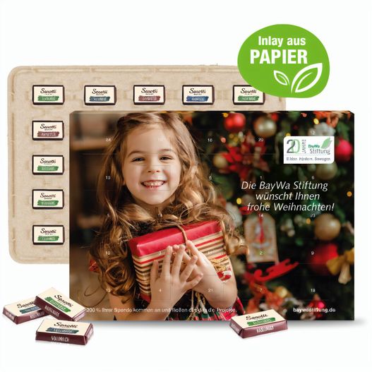 Wand-Adventskalender Sarotti "Business Exklusiv", Inlay aus Papier (Bild 1)