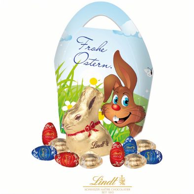 Premium Osterei mit Schokolade von Lindt