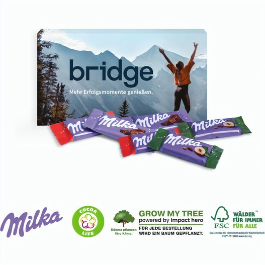 Milka Schokotäfelchen In Präsentbox (Bild 1)