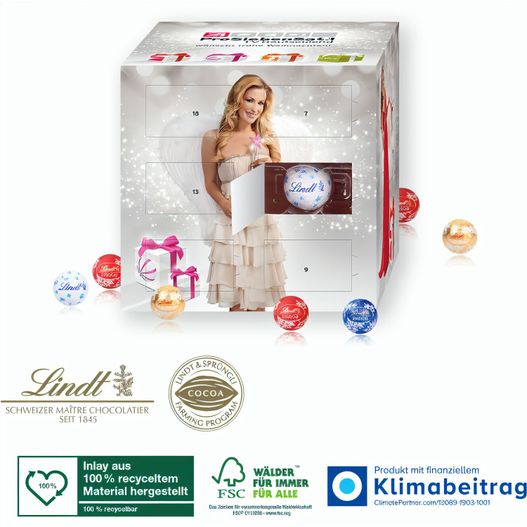 Adventskalender Lindt „Cube“ (Bild 1)