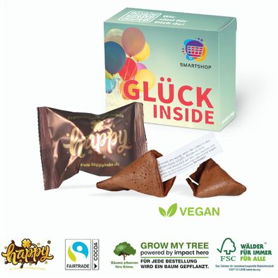 Produktabbildung Glückskeks in der Werbebox Glückskeks in der Werbebox
