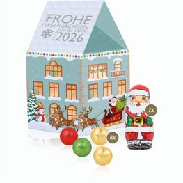 Produktabbildung 3D Präsent "Haus" mit Fairtrade® Schokolade 3D Präsent "Haus" mit Fairtrade® Schokolade