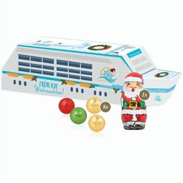 3D Präsent "Schiff" mit Fairtrade® Schokolade