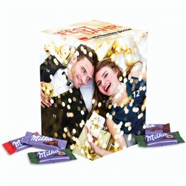 Adventskalender Cube "XL" mit Milka Schokolade