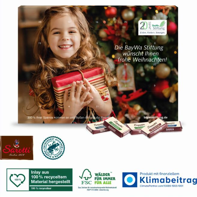Wand-Adventskalender Sarotti „Business Exklusiv“