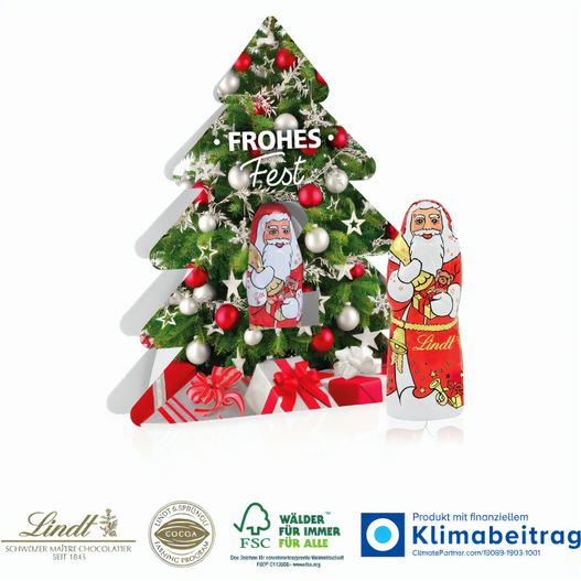 Weihnachtsbaum mit Nikolaus (Bild 1)