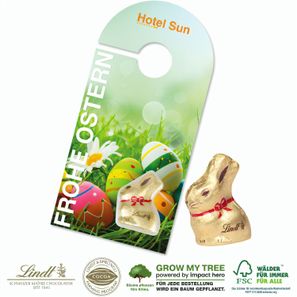 Türanhänger mit Lindt Goldhase