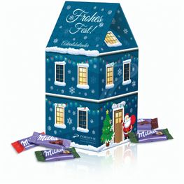 Produktabbildung Adventskalender-Haus "XL" mit Milka Schokolade Adventskalender-Haus "XL" mit Milka Schokolade
