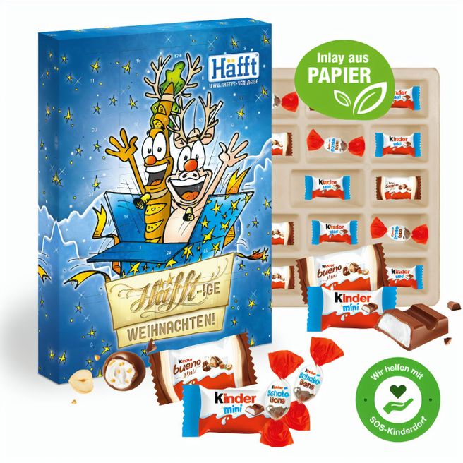 Adventskalender kinder® „Happy Moments“