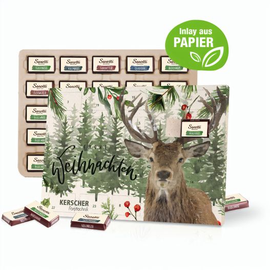 Tisch-Adventskalender Sarotti "Business Exklusiv", Inlay aus Papier (Bild 1)