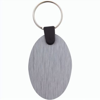 Schlüsselanhänger (oval) Aluudy B