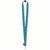 ein blauer lanyard mit einem rosa und blauen muster Individuelles Sublimationslanyard Subyard Zero Safe RPET (Bild 4)