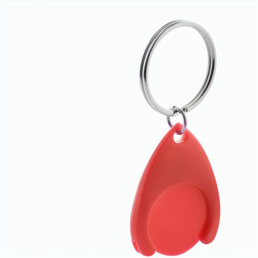 Produktabbildung Schlüsselanhänger mit Einkaufswagen-Chip Nelly Schlüsselanhänger mit Einkaufswagen-Chip Nelly (Bild 1)