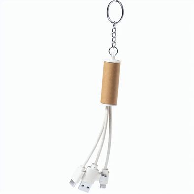 Schlüsselanhänger mit USB-Ladekabel Paplen