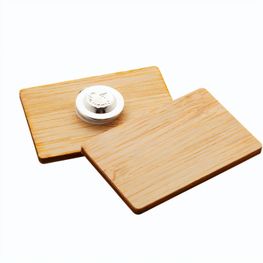 Bambus-Anstecker BooBadge