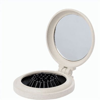 Spiegel mit Haarbürste Webrush